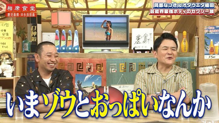 【写真・画像】令和の峰不二子・阿部なつき、くびれがスゴすぎるダイナマイトボディ炸裂!際どいビキニ姿に千鳥驚き「なにこの子」「ごっついええやん」 2枚目