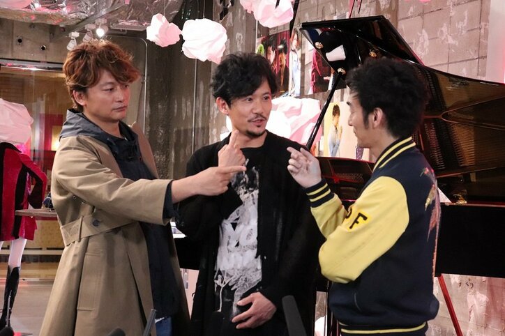 稲垣・草なぎ・香取、誰が一番「クソ野郎」？　期間限定ポップアップショップ内覧会に3人が登場