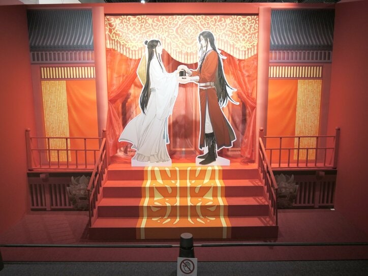 【写真・画像】名場面を原画とともに振り返る美麗展示の数々!「アニメ天官賜福展 -天地流光-」レポート 7枚目