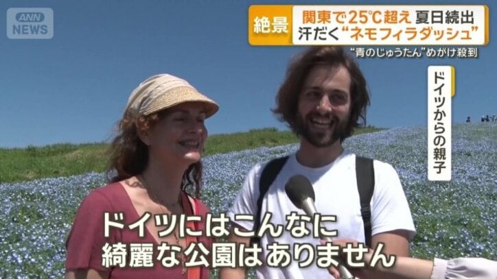 ドイツからの親子