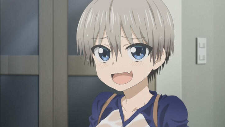 アニメ「宇崎ちゃんは遊びたい!」満員電車で密着する宇崎ちゃんと桜井…!第4話先行カット&あらすじ公開