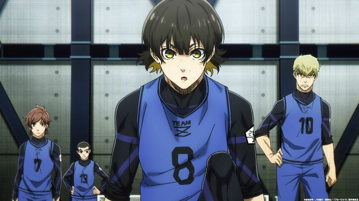 アニメ「ブルーロック」蜂楽廻、雷市陣吾7話場面カット