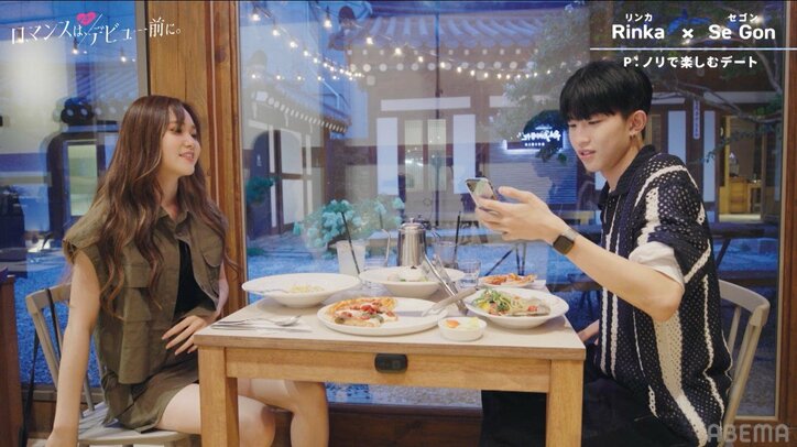 ガルプラ参加・リンカが韓国人男子とフォトスタジオデート 不慣れな韓国語もカバーしてくれる優しさにキュン 『ロマンスは、デビュー前に。』#1