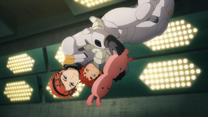 アニメ「機動戦士ガンダム 水星の魔女」プロローグ場面カット2 エリクト・サマヤ