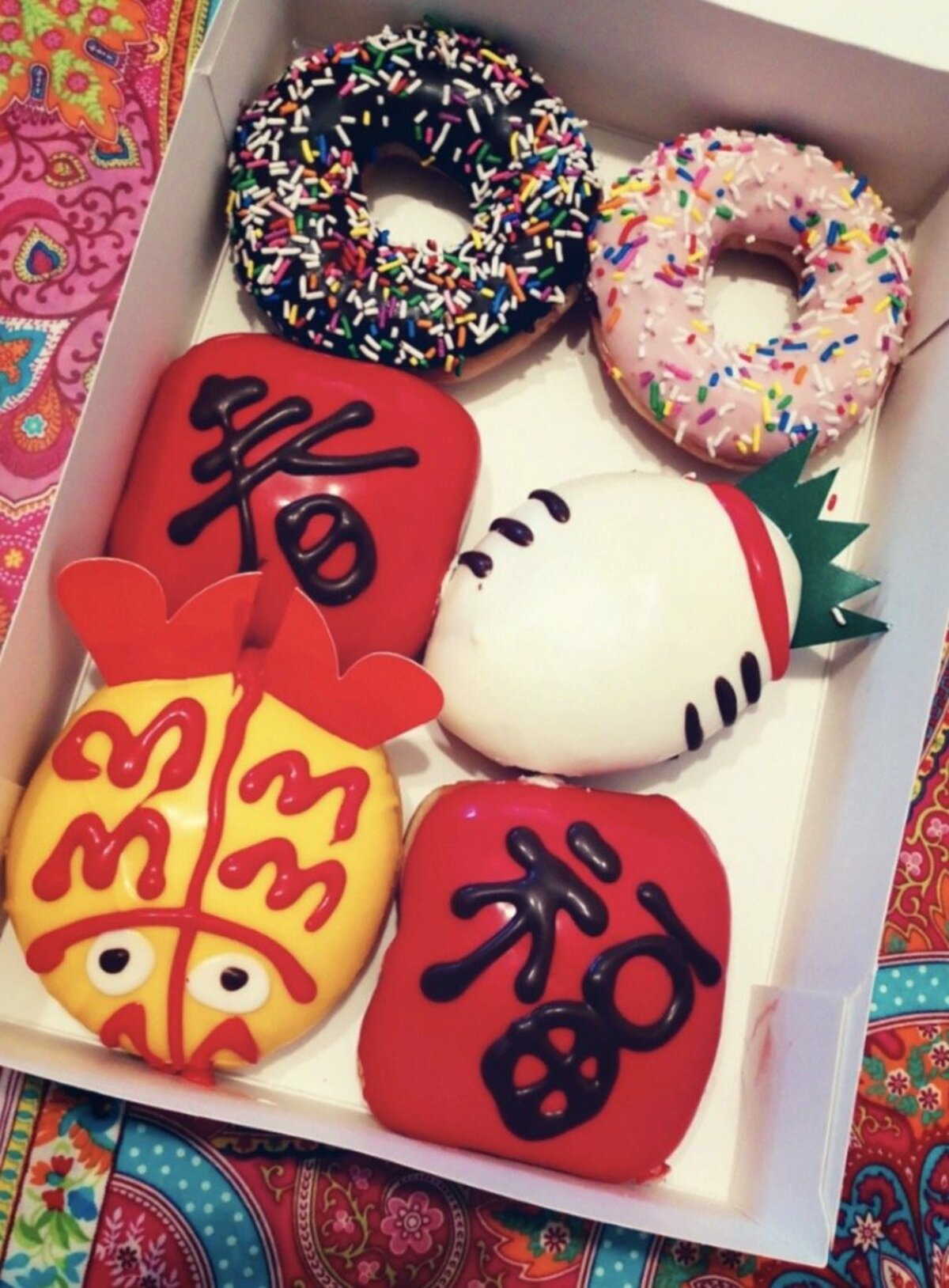 インリン、旧正月限定のドーナツを公開「可愛い」「食べるのが