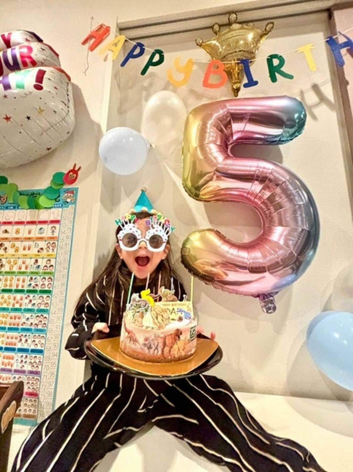 息子の誕生日の為、限定割引！ MAX・NANA、息子の5歳の誕生日を祝福「私も負けじと奮闘しています