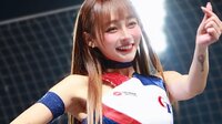 【映像】“台湾の超人気チア”リン・シャン 来日にファン歓喜