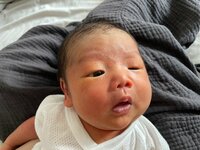 桃『じろの目の観察と、産後1週間の私のおっぱい事情』