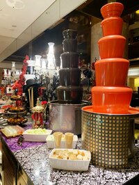 大桃美代子『ヒルトン東京のハロウィンディナーブッフェ』