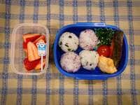 保田圭『焼き鮭&ほうれん草のおかか和え』