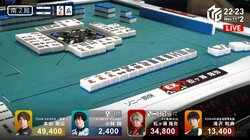 “麻雀ロボ”も「いい待ちでしたね」とお手上げ 松ヶ瀬隆弥の絶対にアガれそうな5面待ちが話題／麻雀・Mリーグ