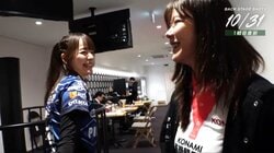 「おはよー」「吸い取ったー」「いいにおいー」高宮まり＆瑞原明奈 麻雀界屈指の美女雀士2人が“尊すぎるハグ”わずか数秒でファンが悶絶／麻雀・Mリーグ