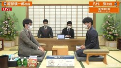 今年度絶好調の若手棋士が激突 八代弥七段 対 服部慎一郎四段 ベスト8入りかけ対局開始／将棋・叡王戦本戦T