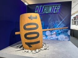 The 100-Ton Hammer You Can Actually Hold Appears! Exhibition Report on "City Hunter Grand Original Art Exhibition"