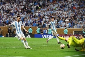 【W杯】「論争が起きた」　メッシの延長戦ゴール“無効疑惑”に欧州メディア言及「正当だった？」