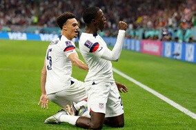 【W杯】米国がウェールズ相手に1-0で後半へ　リベリア英雄ジョージ・ウェアの息子が大舞台でゴール