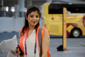 【W杯】今日の世界美女サポーター名鑑　スタンドに咲いていた“一輪の可憐な花”に釘付け