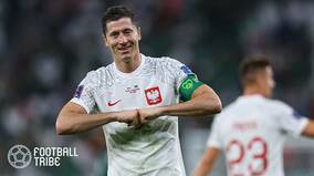 W杯初得点のレバンドフスキが喜びを爆発「幼い頃からの夢が満たされた」