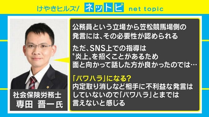 Twitter上の“公開説教”はパワハラにあたる？ 笠松競馬場のリプライに物議 5枚目