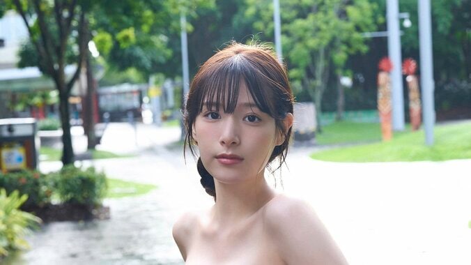 【写真・画像】“ミスマガ2024”葉月くれあの魅力が詰まった秘蔵カット公開、8月27日発売1st写真集から ヤンマガWeb　1枚目