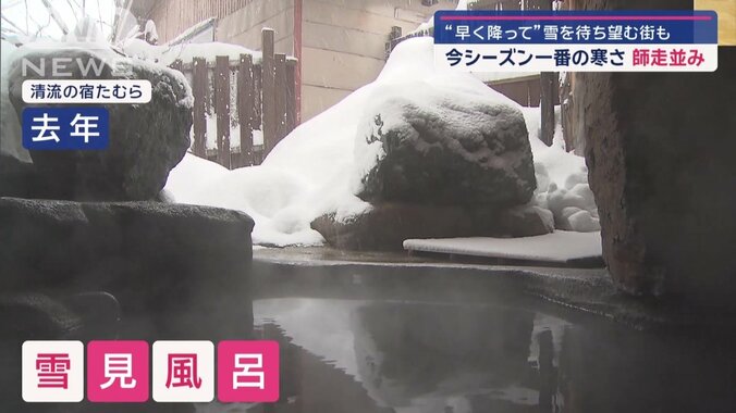 雪が降れば…