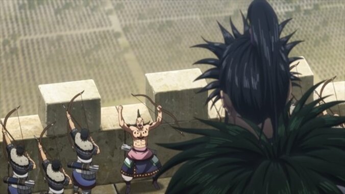 アニメ「キングダム」追い詰められたヒョウ公軍だが…第4話先行カット＆あらすじ公開 4枚目