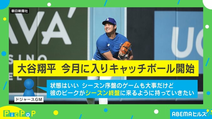 【写真・画像】大谷翔平はいつ投げる？ 古田敦也氏「上手くいったら開幕から投げる。彼はそういう人。みんなが『ダメだな』と思ったら『僕行けますよ』と言う」　1枚目