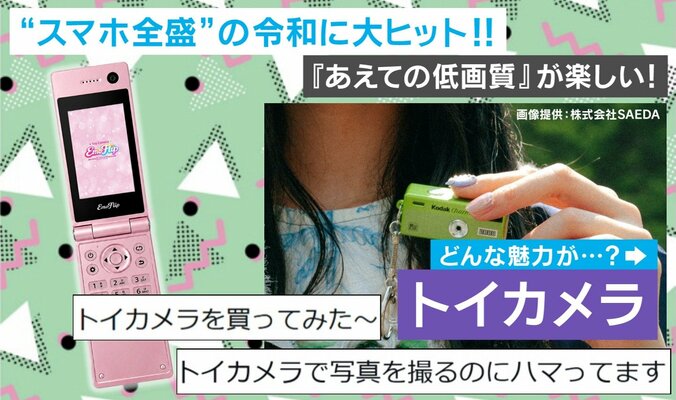ガラケー型トイカメラ