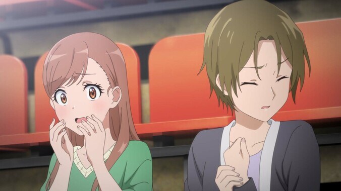 アニメ『メダリスト』第4話結束実叶場面カット