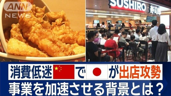 節約志向強まる中国に商機　日本の飲食店が出店攻勢…天ぷらや回転すし店、焼き肉丼も 1枚目