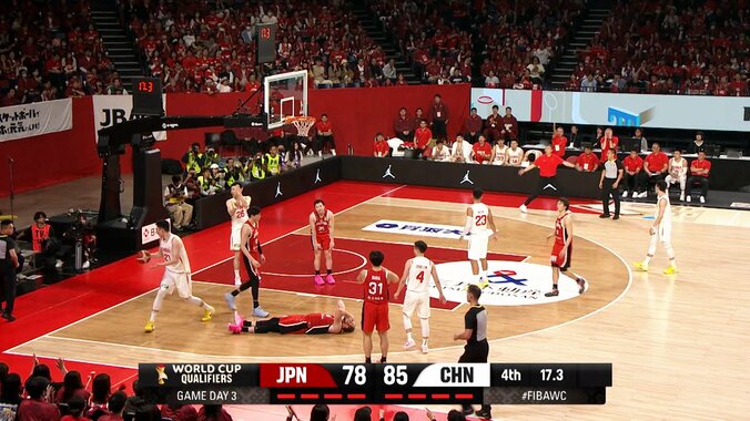 判定に猛抗議した中国HCにはテクニカルファウルが科された