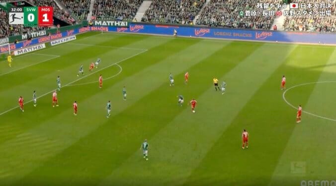 なんだこれは…？ 佐野海舟、思わず二度見する“連続技”「上手すぎやろ」完璧トラップ&ルーレット→プレスを無効化「余裕やん」「レベル違うな」 5枚目