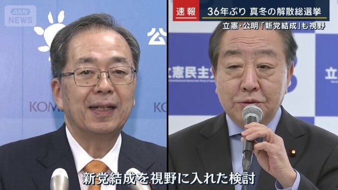 新党結成を視野に
