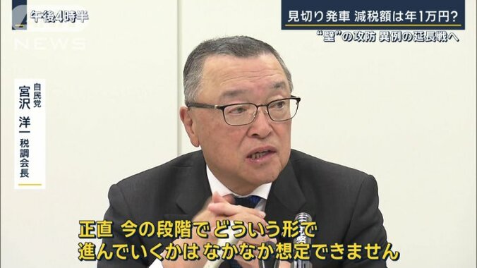 自民党　宮沢洋一税調会長