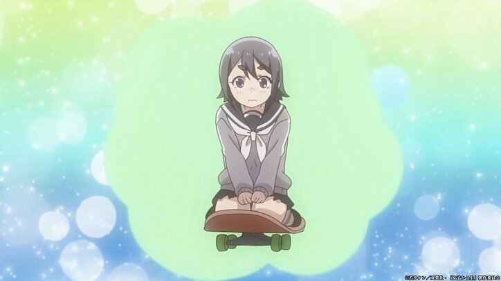 春の女子高生アニメ「女子かう生」第5話あらすじ&先行場面写公開 「女子かう生とスケボー」