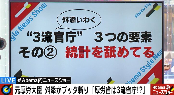 統計問題「ミスで生じた200億の諸経費は国民負担」に潜む“騙しのテクニック”　舛添氏が厚労省を糾弾