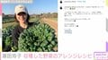 潮田玲子、畑で収穫した野菜を使った手料理披露「さすがお料理上手」「レシピ見て作ってみる！」と反響