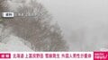 北海道 上富良野岳 雪崩発生 外国人男性が重体