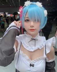 中国コスプレイヤー・翠翠の『リゼロ』レムコスプレに反響続々「流石のクオリティ」「可愛すぎ～」