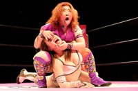 “闘魂Hカップグラドル”白川未奈、“変顔”攻撃に悶絶　米山香織に敗戦も「もっとイケた」