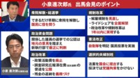 【映像】齋藤大臣 総裁選で同期・小泉進次郎 元派閥の石破氏と対決か?
