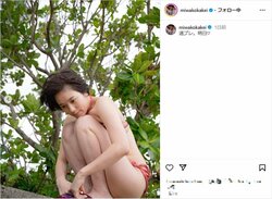 筧美和子、魅力的な水着ショットを披露 「感無量であります！」「幸せ」とファン歓喜