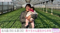 北斗晶、孫・寿々ちゃんの“ハーフバースデー”を祝福 「ばーちゃん幸せでした」