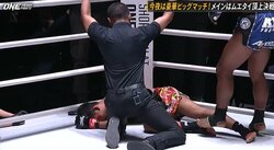 衝撃KO直後に「裸エプロン」のさらなる衝撃！ 勝利ボーナスの「いい話」に視聴者ほっこり