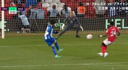 「もう一歩前に...」天を仰ぐ三笘薫　完璧フィニッシュワークも“狙いすぎ”て枠外へ　ブライトンは降格圏チームを相手に3-1の痛い敗戦で上位争いに足踏み状態