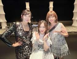 森口博子、コンサートで共演した松本伊代＆早見優との3ショットを披露「思わずウルっと」