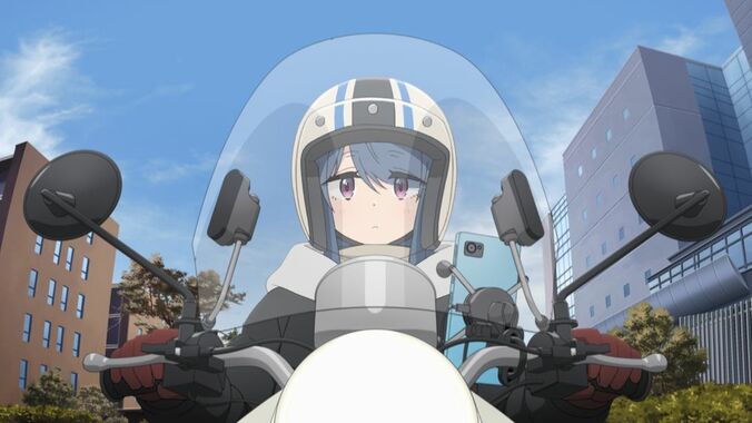 【写真・画像】バイク組の2人は名所を巡る！アニメ『ゆるキャン△ SEASON３』第3話あらすじ＆先行カット公開　2枚目