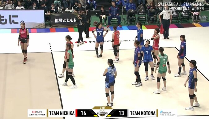 これぞ全員バレー？