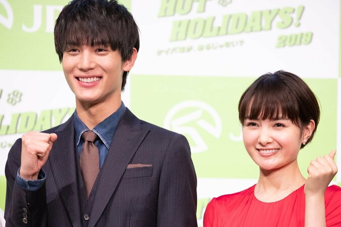 高畑充希、CM共演の中川大志＆葵わかなに「フレッシュで果汁が出そう」 4枚目