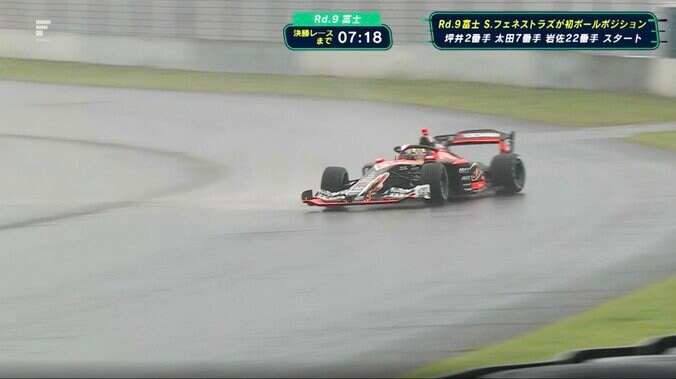 フォーミュラカーが「川に乗って…」 雨の富士で起きたクラッシュ、“日本一速い男”も「ハイドロしてた」と舞台裏を証言 2枚目